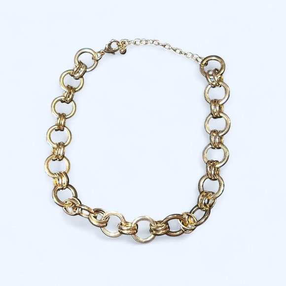 Y2K Gold Chunky Chain Necklace! - Picture 1 of 4